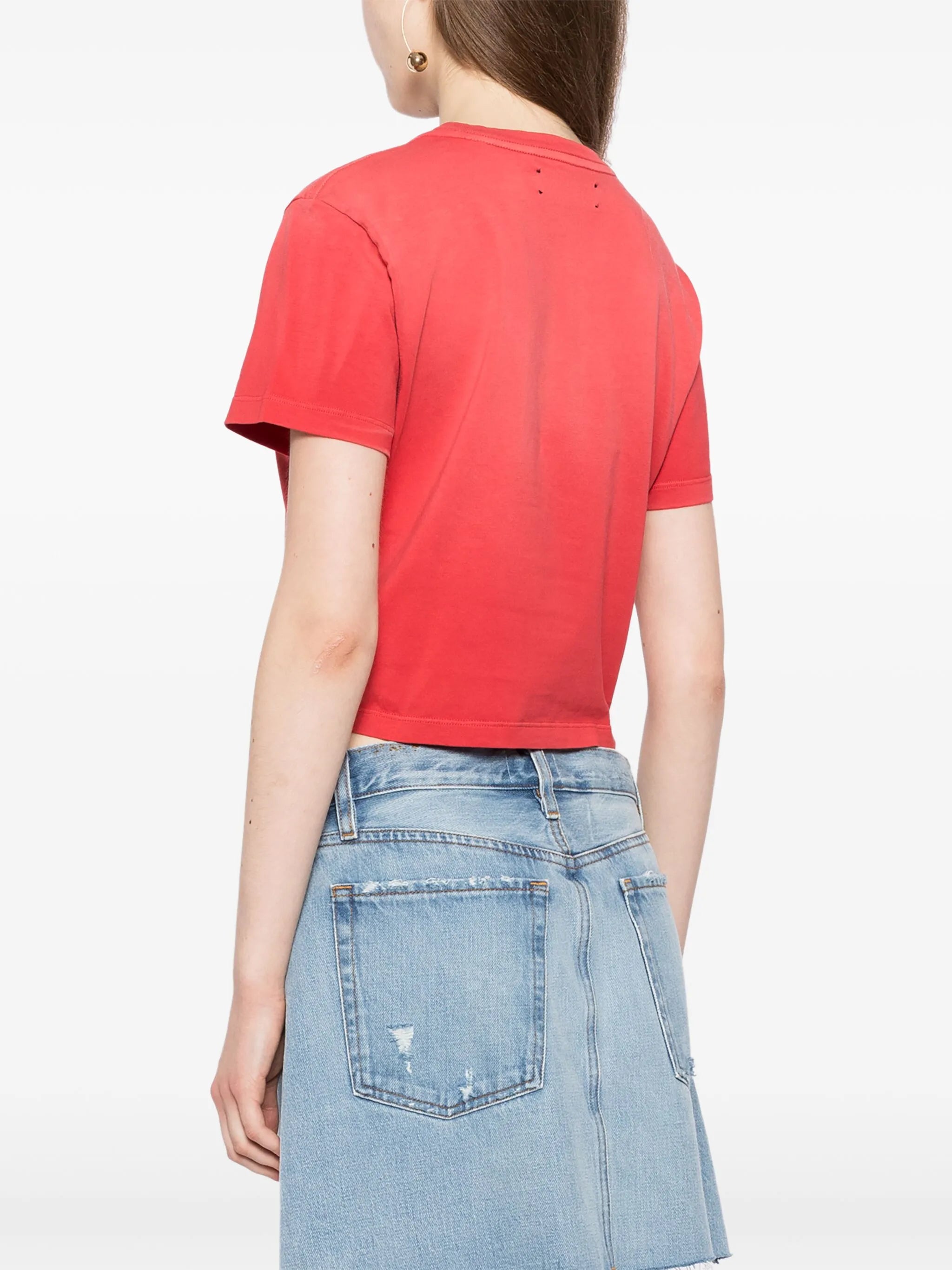 Tricou Amiri cu logo brodat