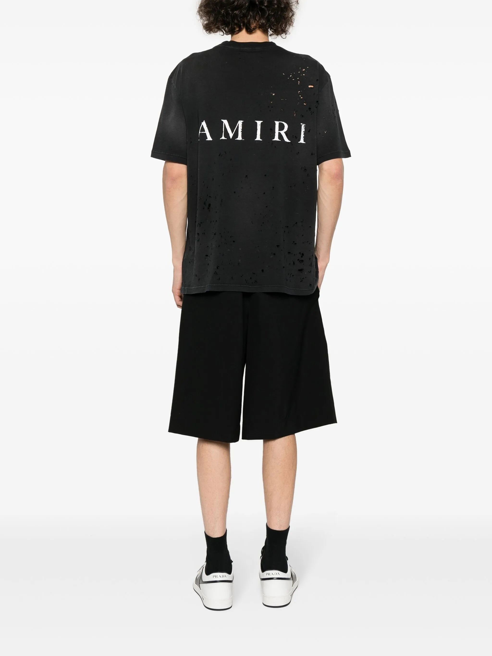 Tricou Amiri cu Logo Imprimat