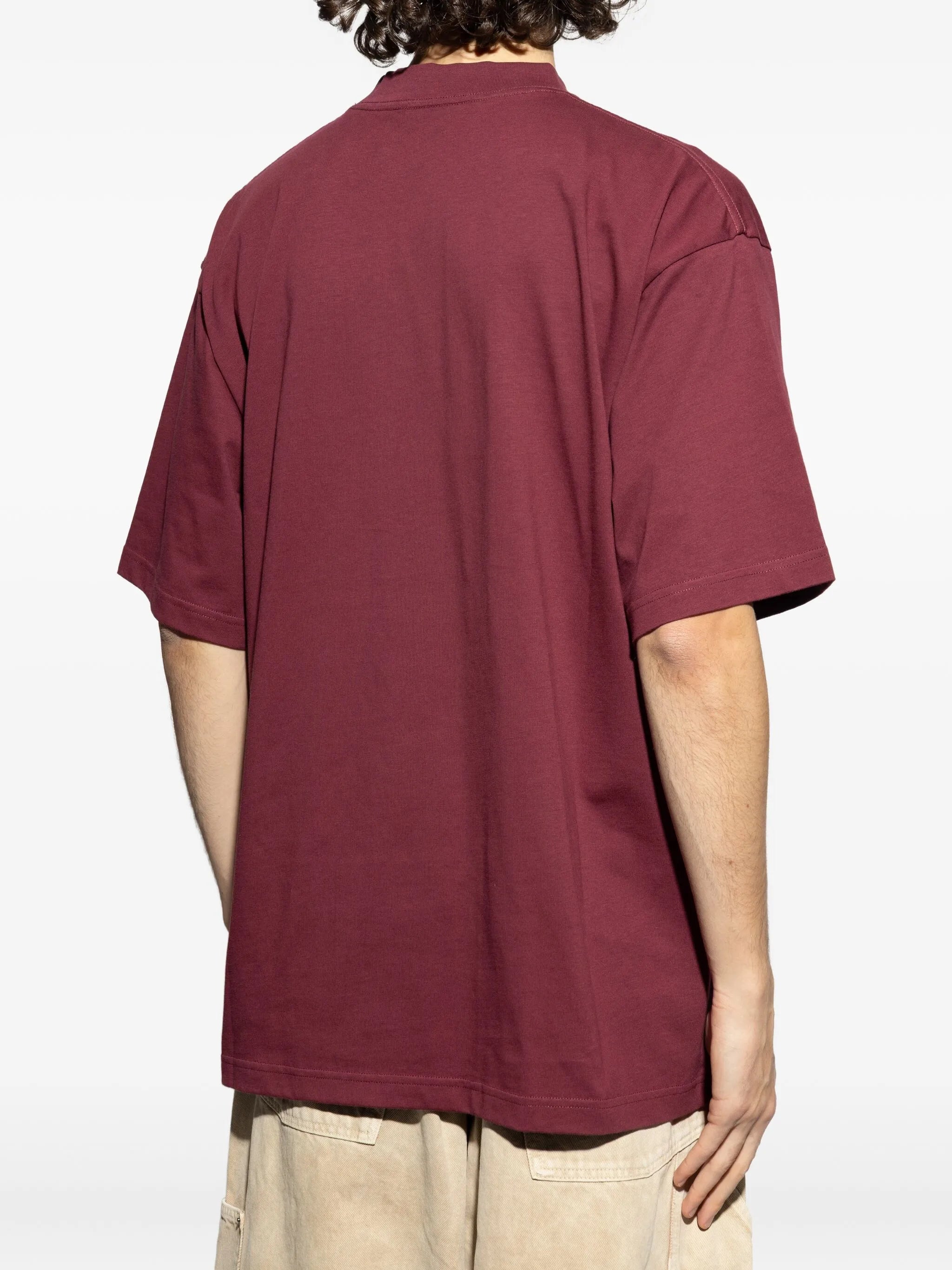 Tricou Balenciaga cu Logo Imprimat