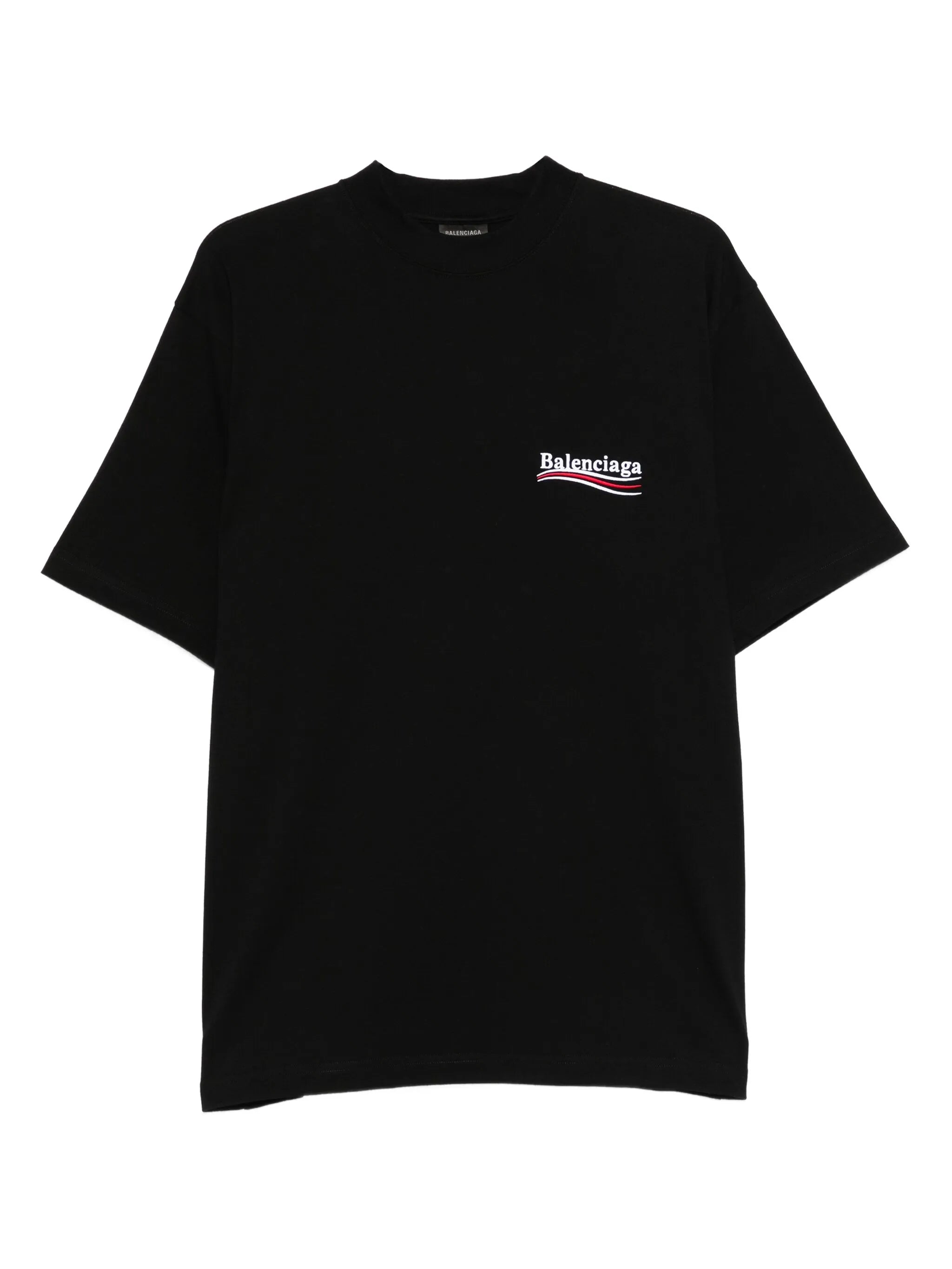 Tricou Balenciaga cu detaliu Logo