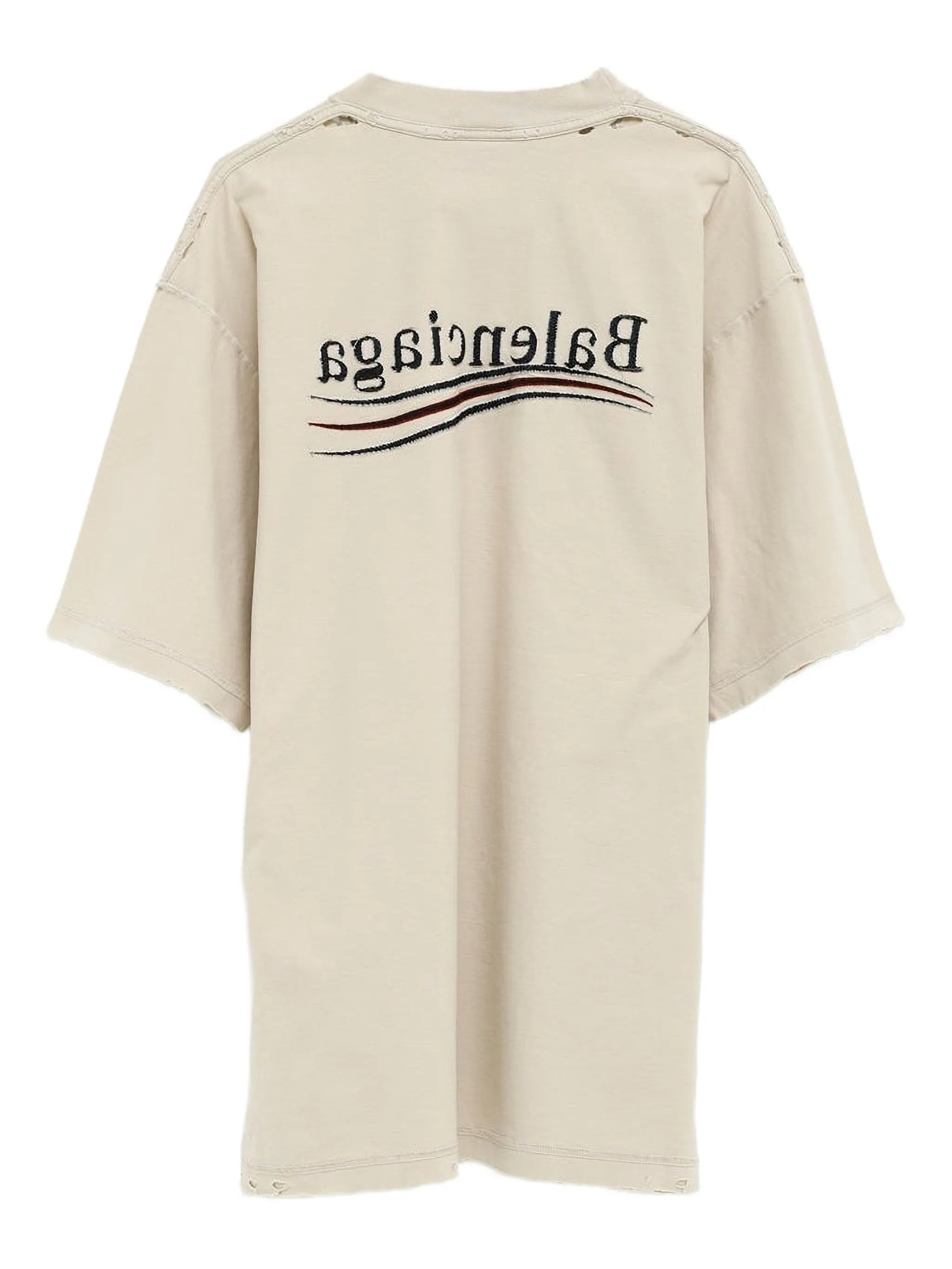 Tricou Balenciaga logo Campaign
