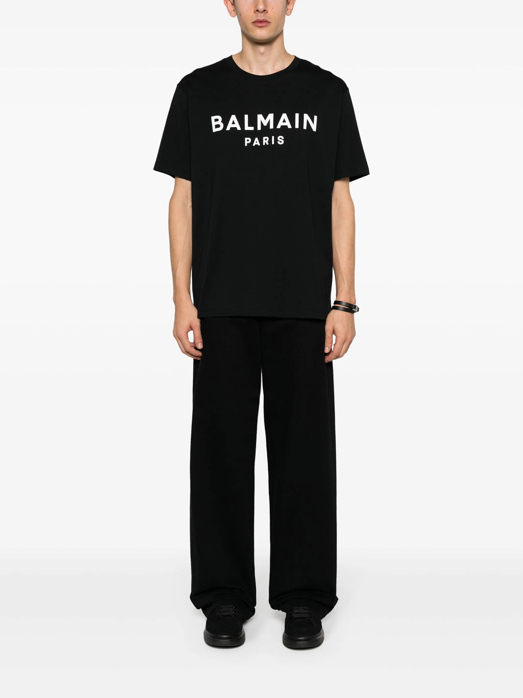 Tricou Balmain cu Logo Imprimat