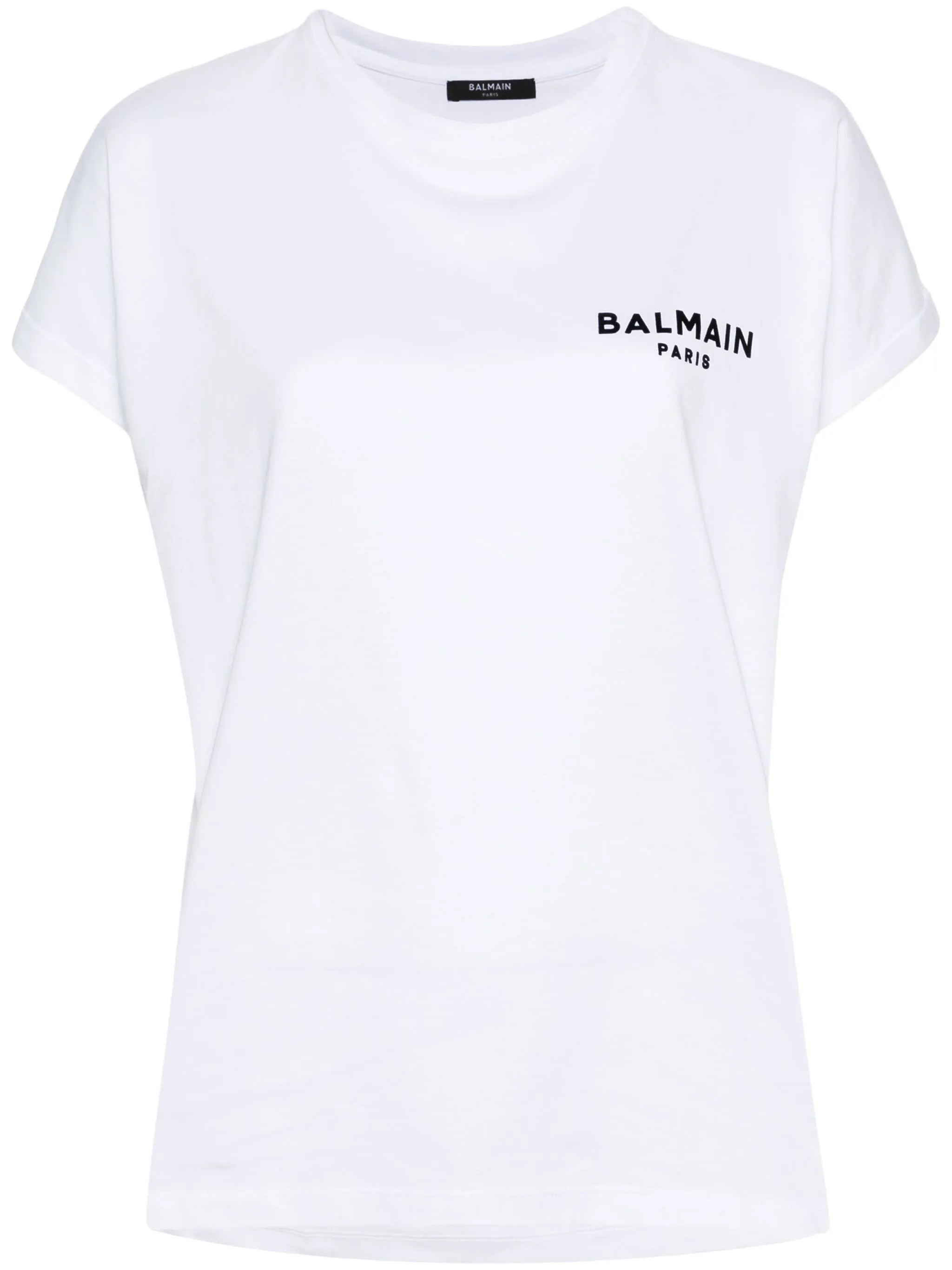Tricou Balmain cu logo flocked