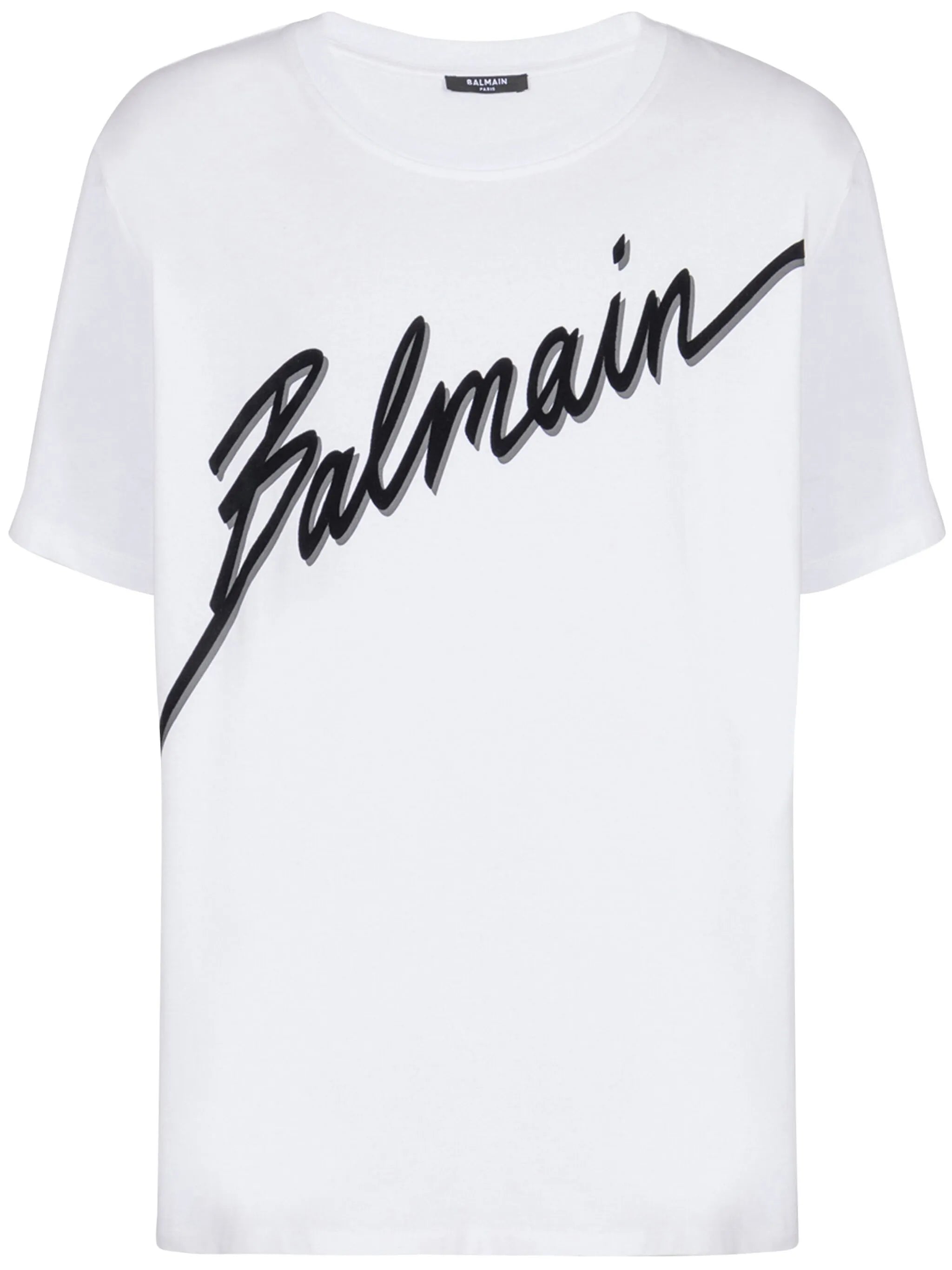 Tricou Balmain cu Logo Imprimat