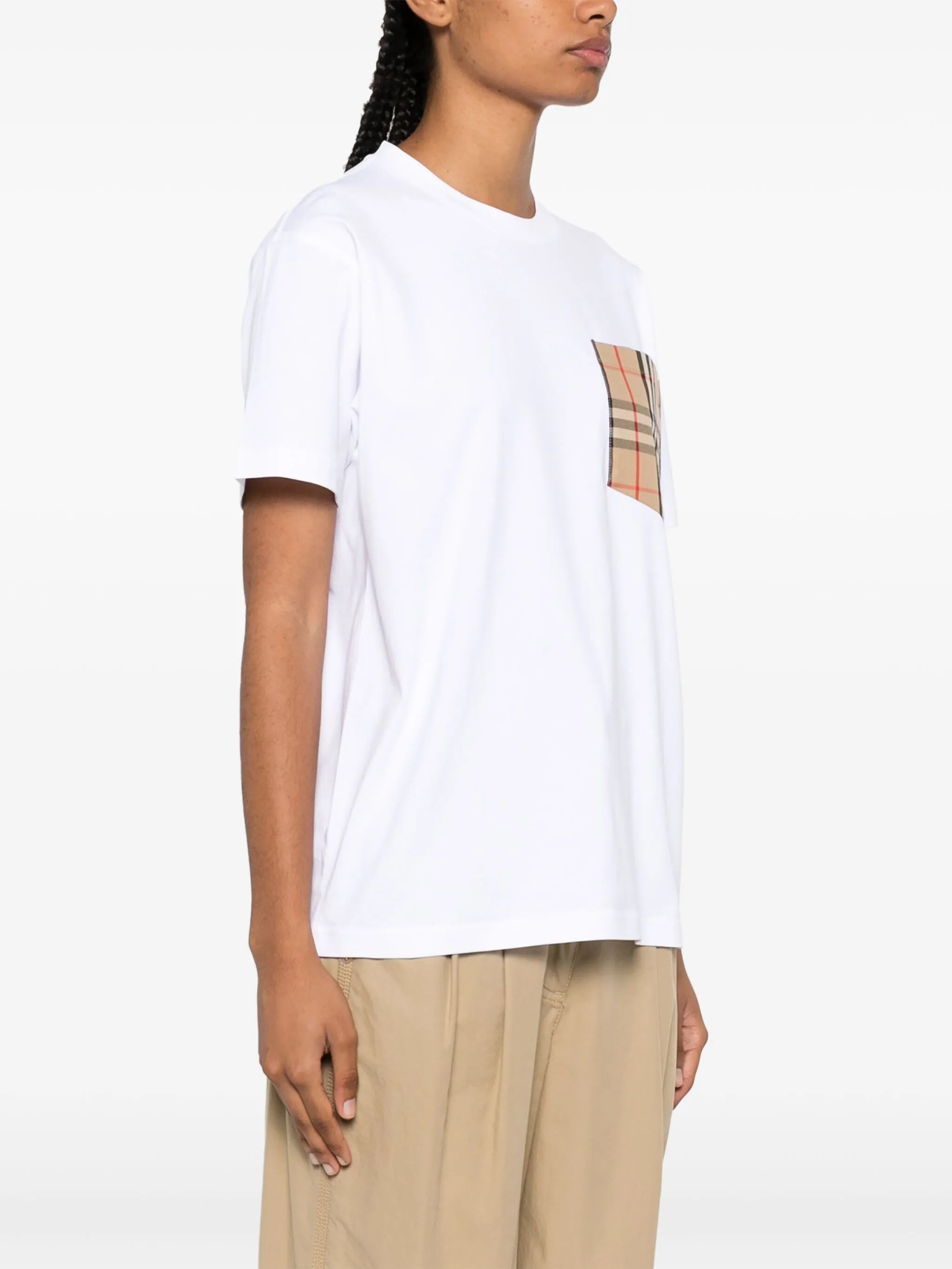 Tricou Burberry cu buzunar