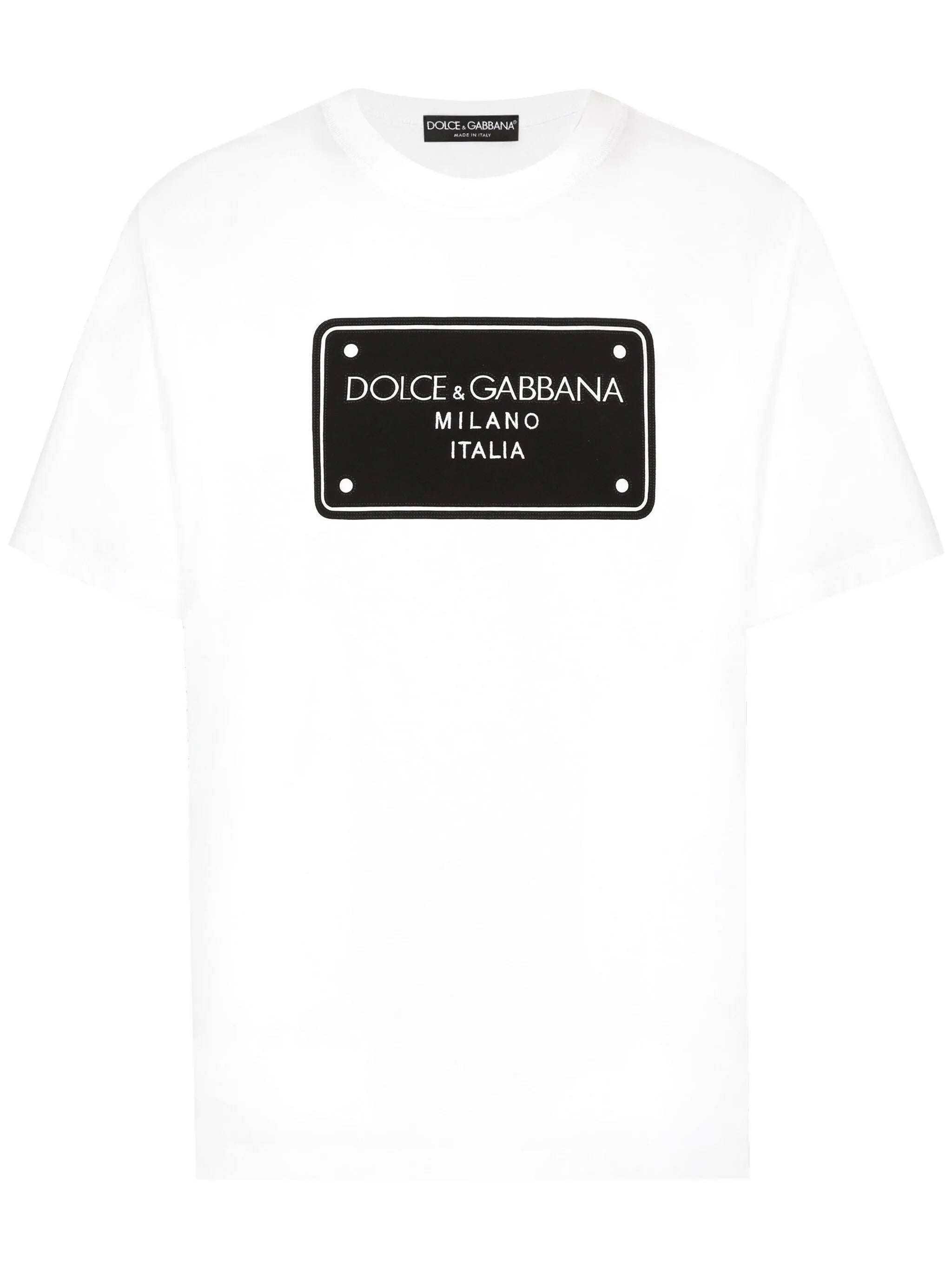 Tricou Dolce & Gabbana cu Logo Imprimat
