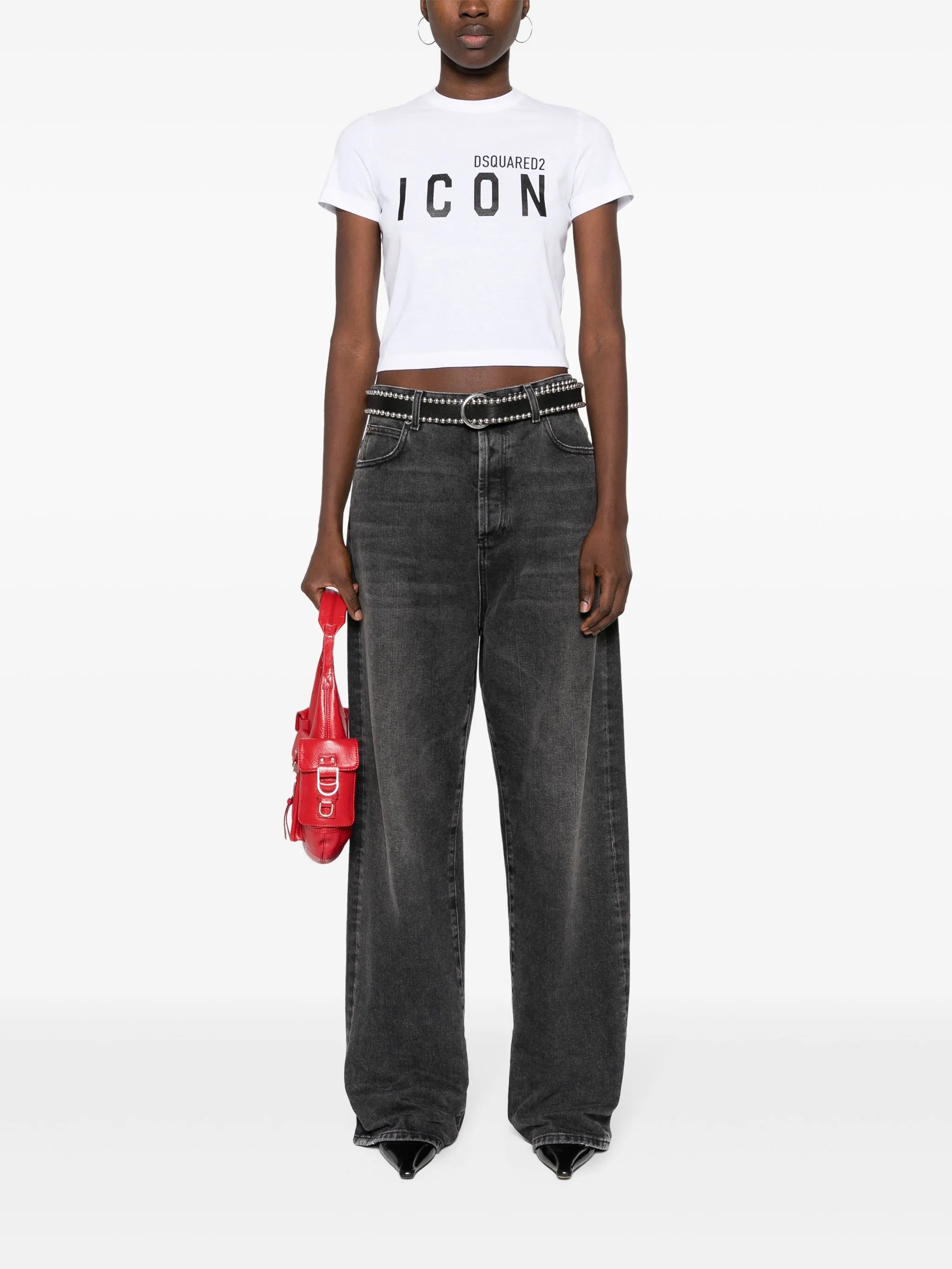 Tricou Dsquared2 Cropped
