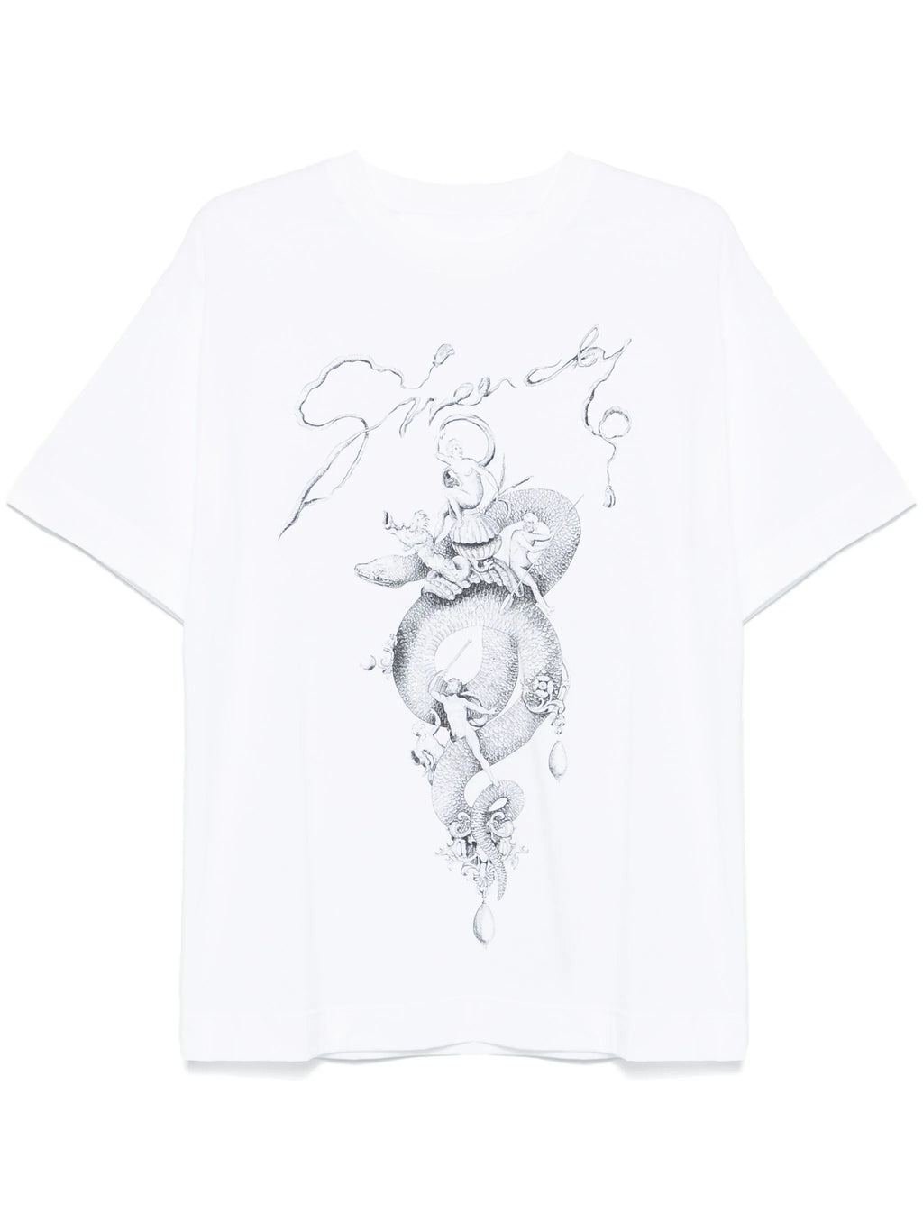 Tricou Givenchy Imprimeu Sarpe