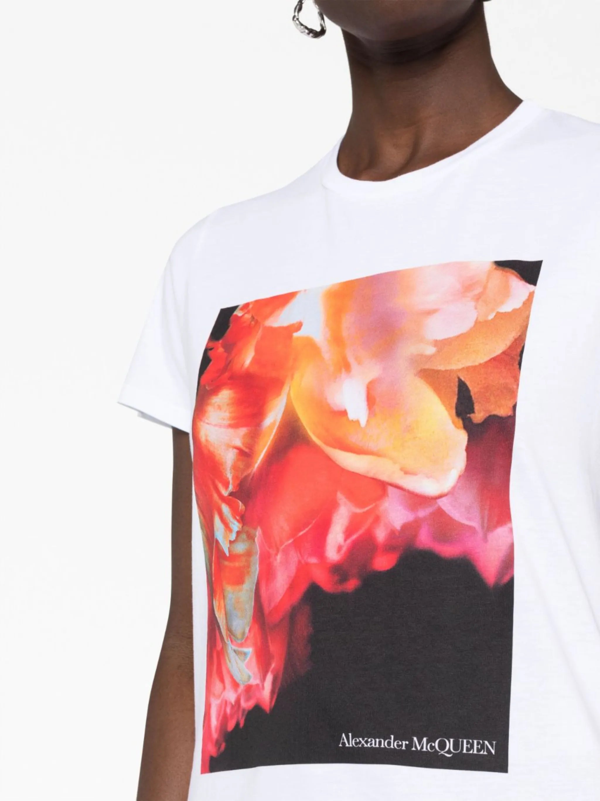 Tricou Alexander McQueen imprimeu grafic