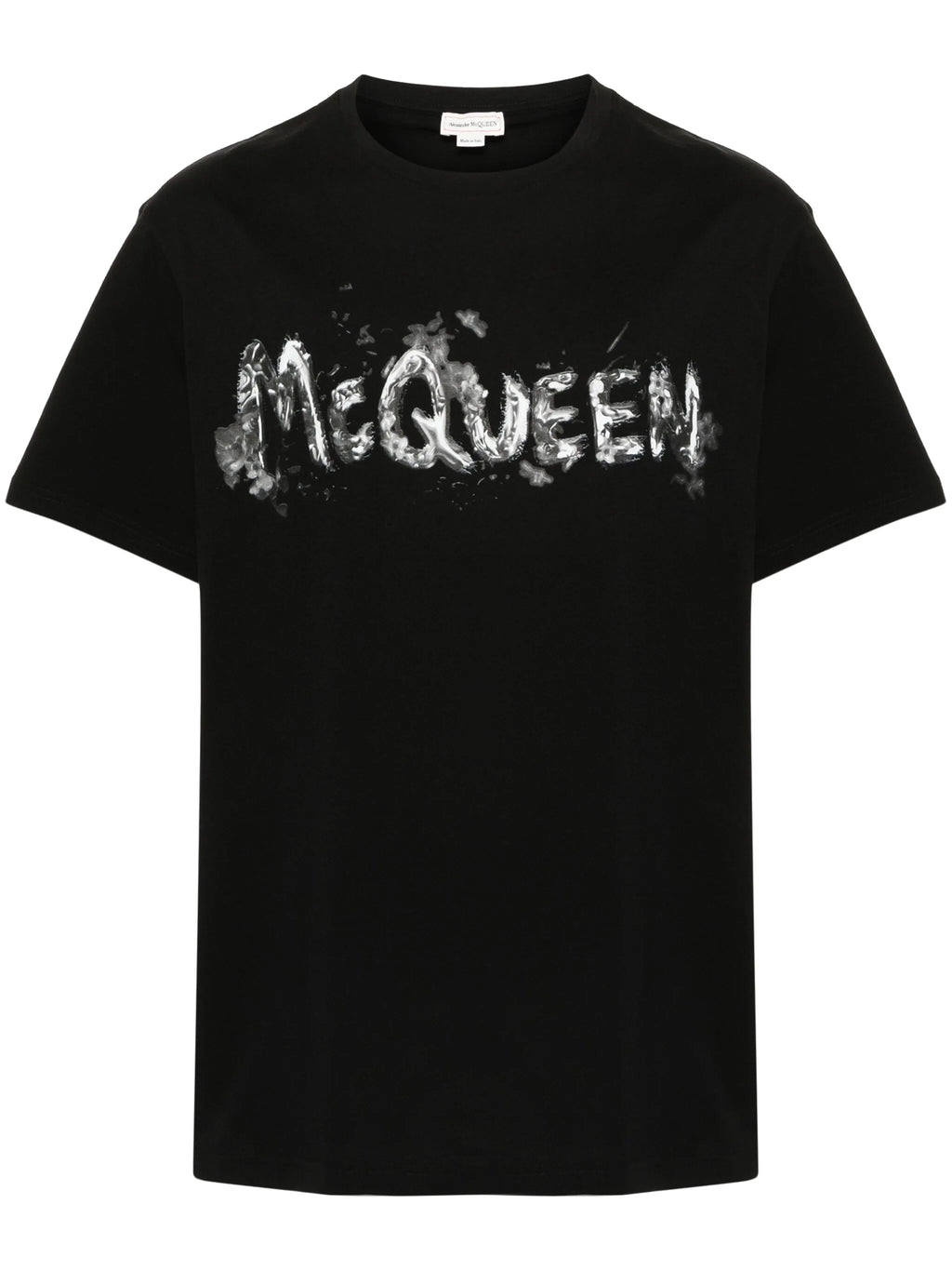 Tricou Alexander McQueen cu logo imprimat