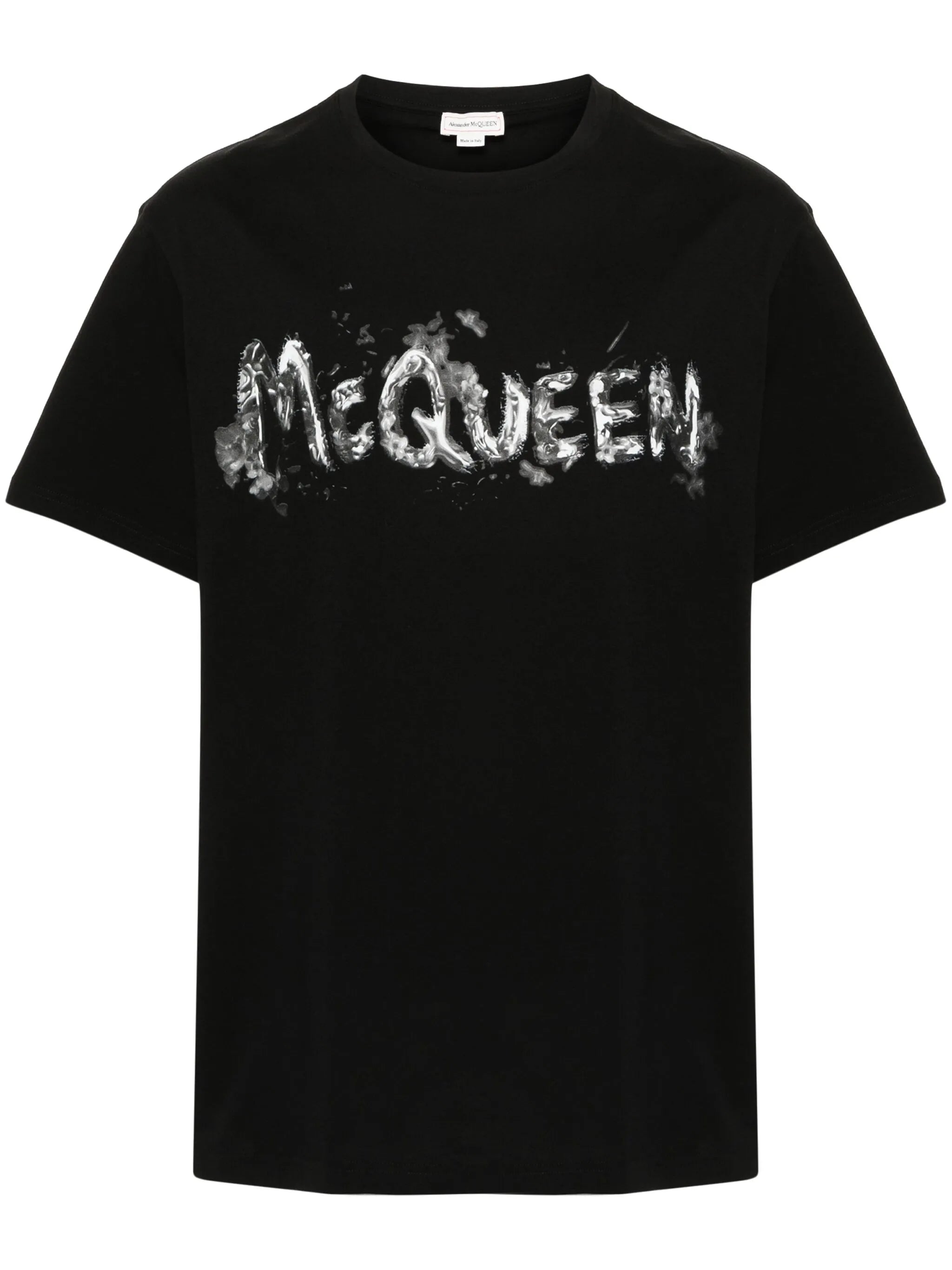 Tricou Alexander McQueen cu logo imprimat