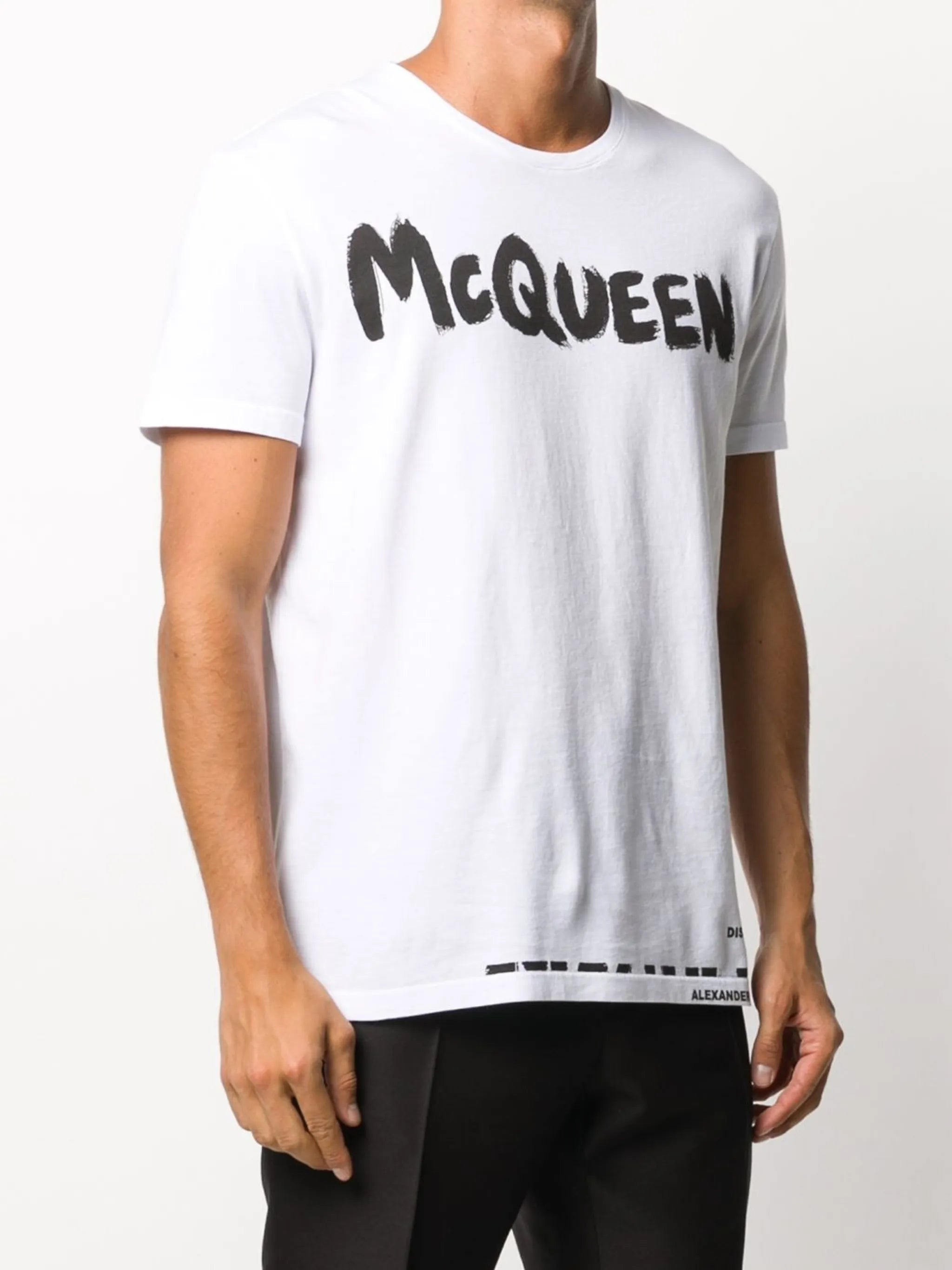 Tricou Alexander McQueen Graffiti Logo