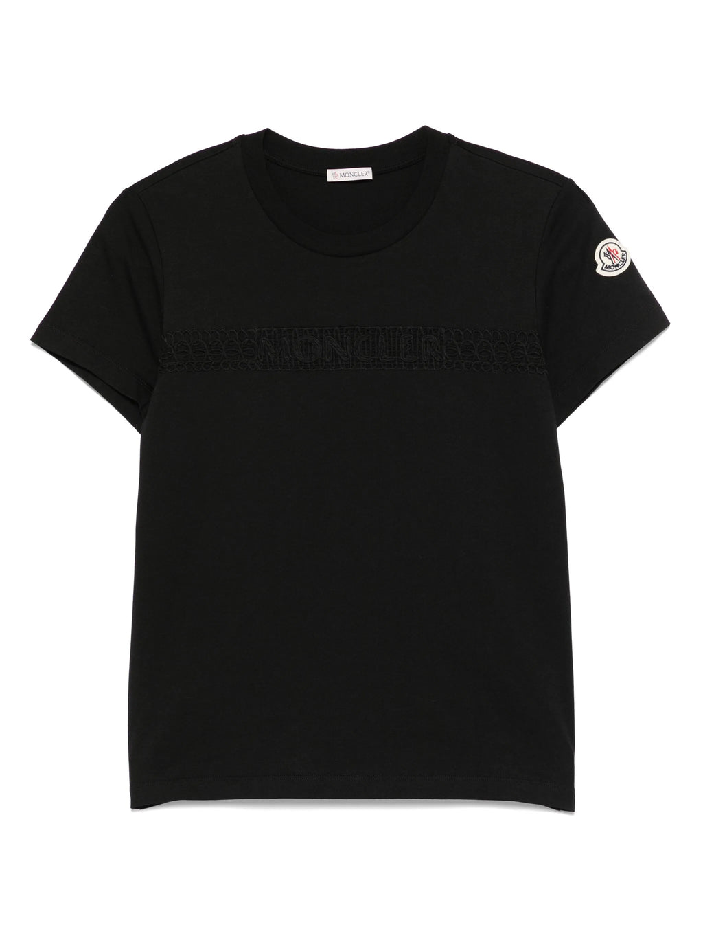 Tricou Moncler cu logo brodat