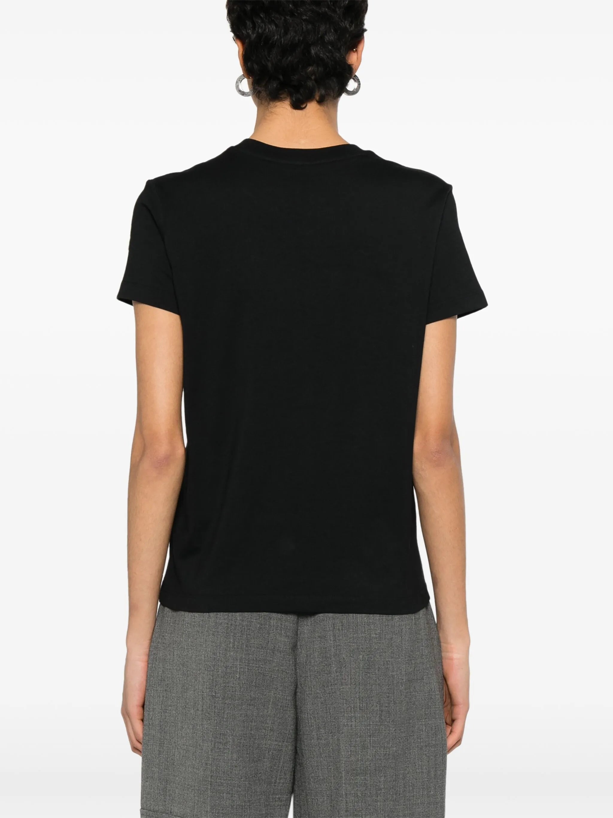 Tricou Moncler cu logo brodat
