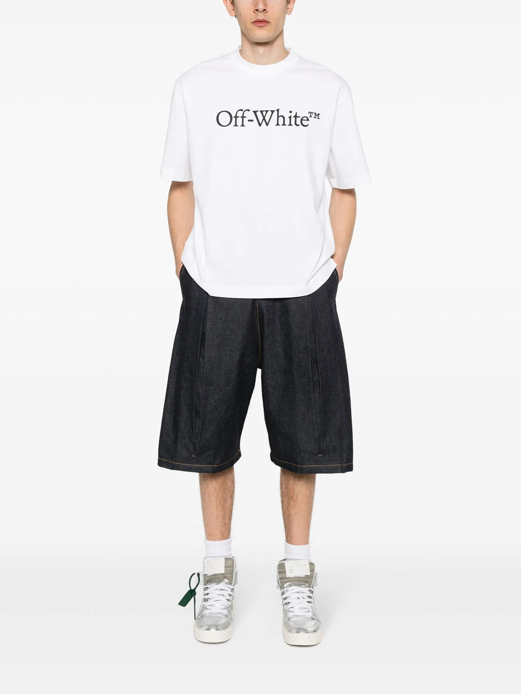Tricou Off-White Big Bookish Skate