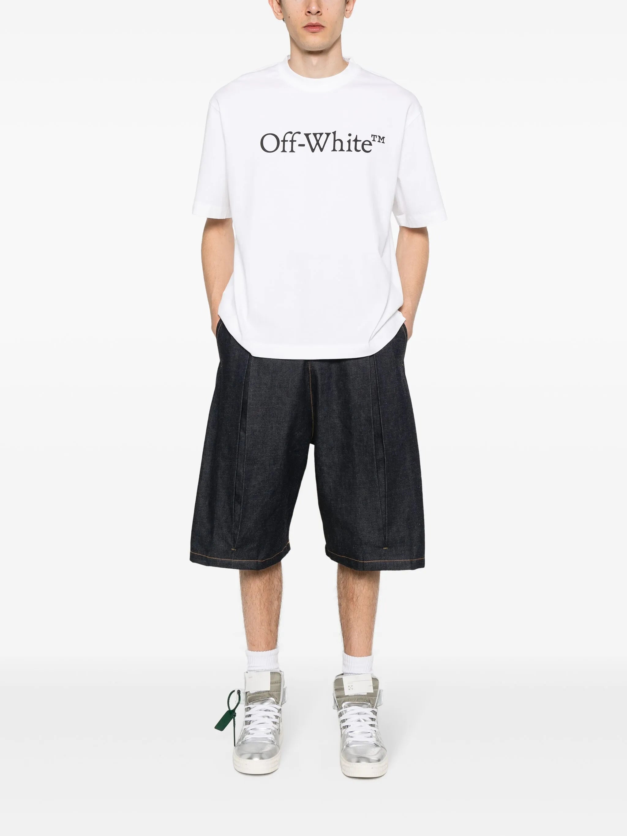 Tricou Off-White Big Bookish Skate