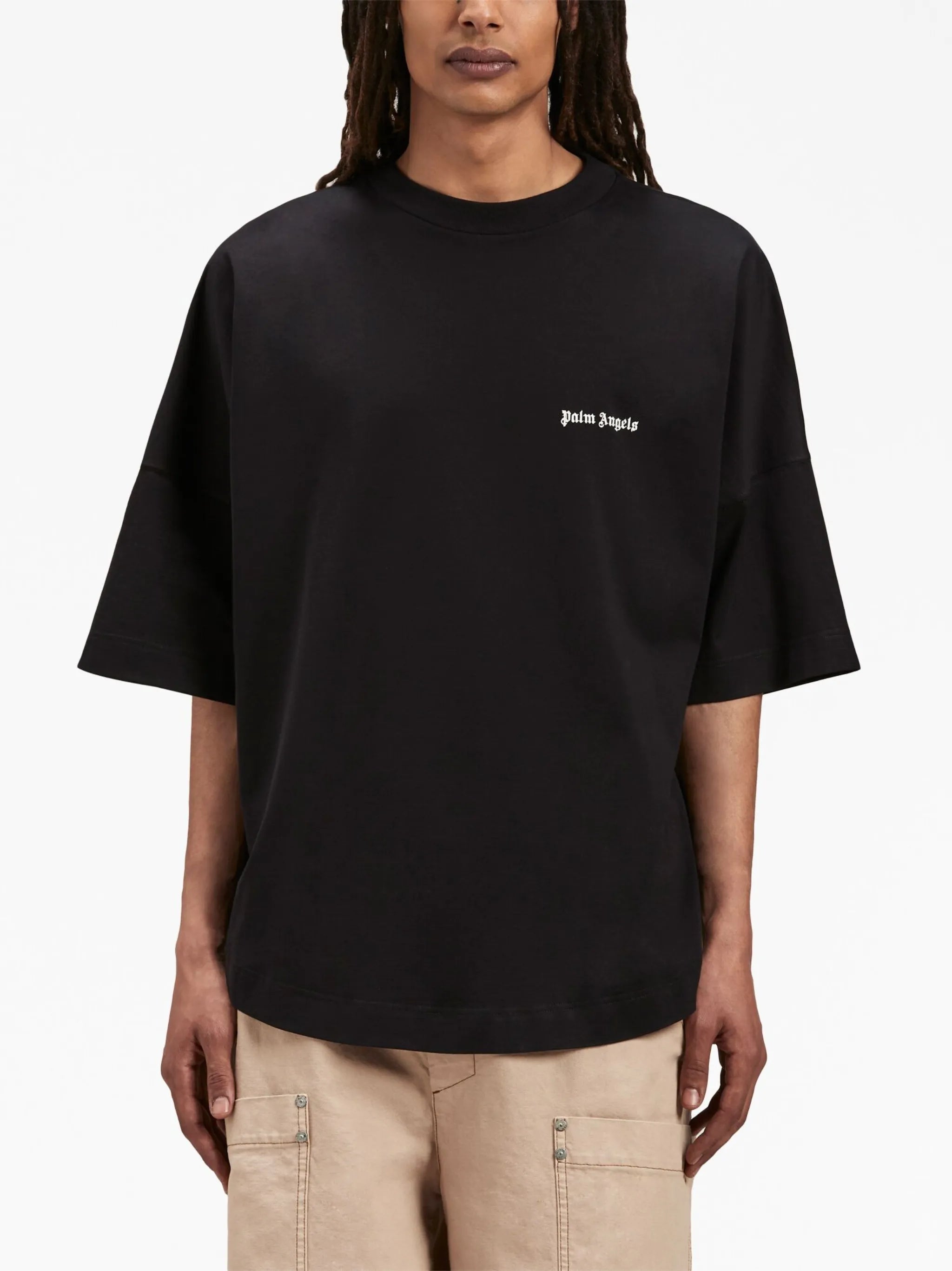 Tricou Palm Angels Logo Brodat